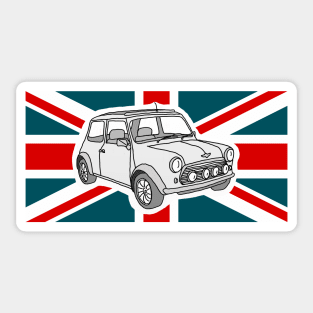 vintage cool minicar Sticker